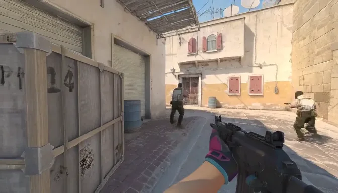 Dust2, generated view